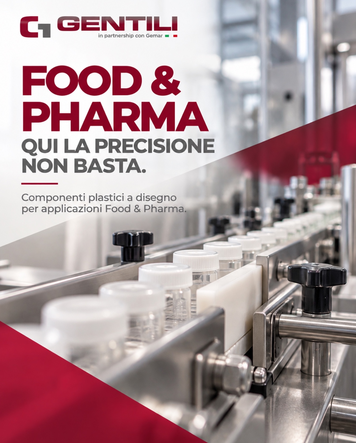 lavorazioni componenti plastici food pharma